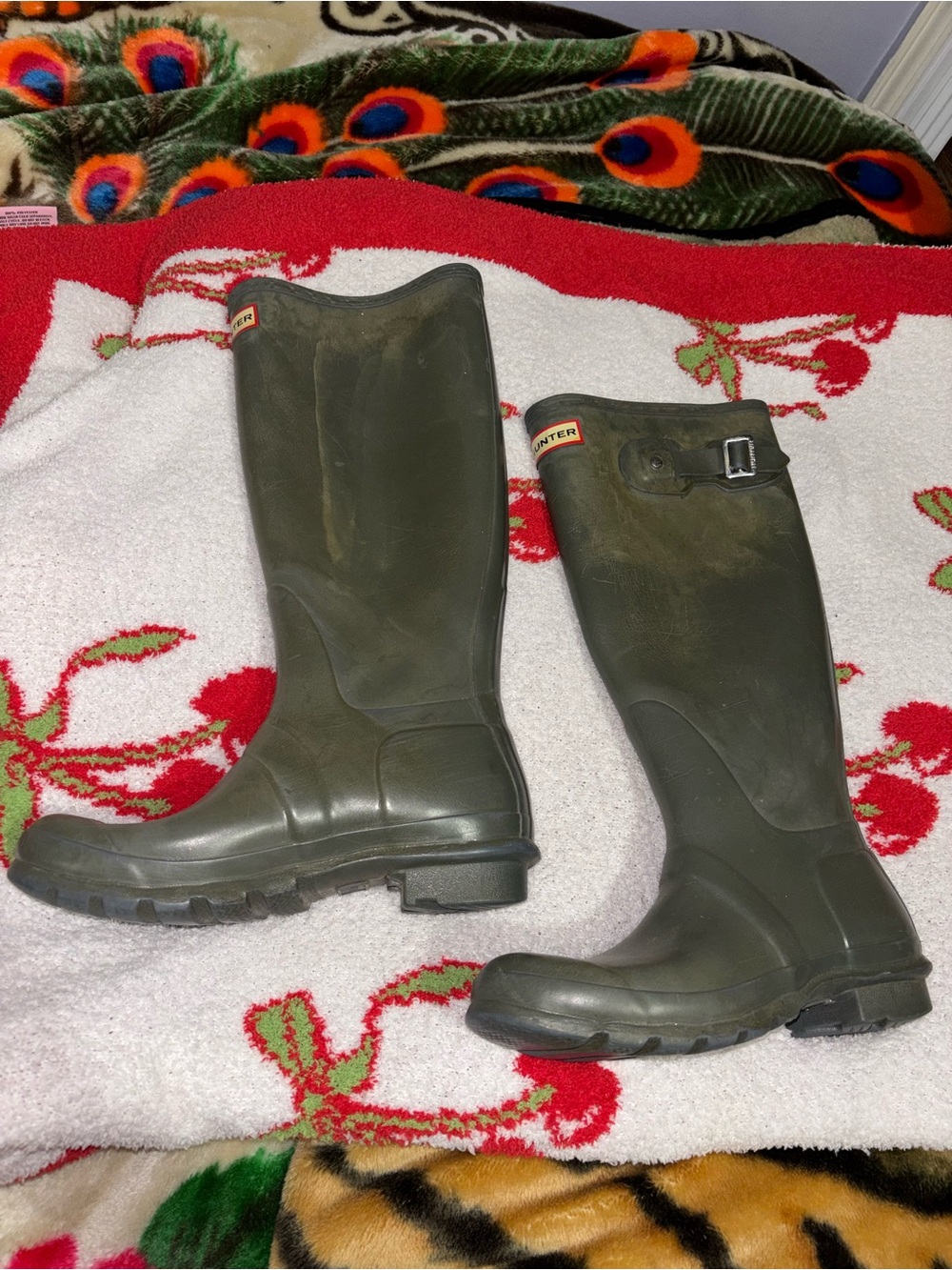 Hunter Women's Gray Boots